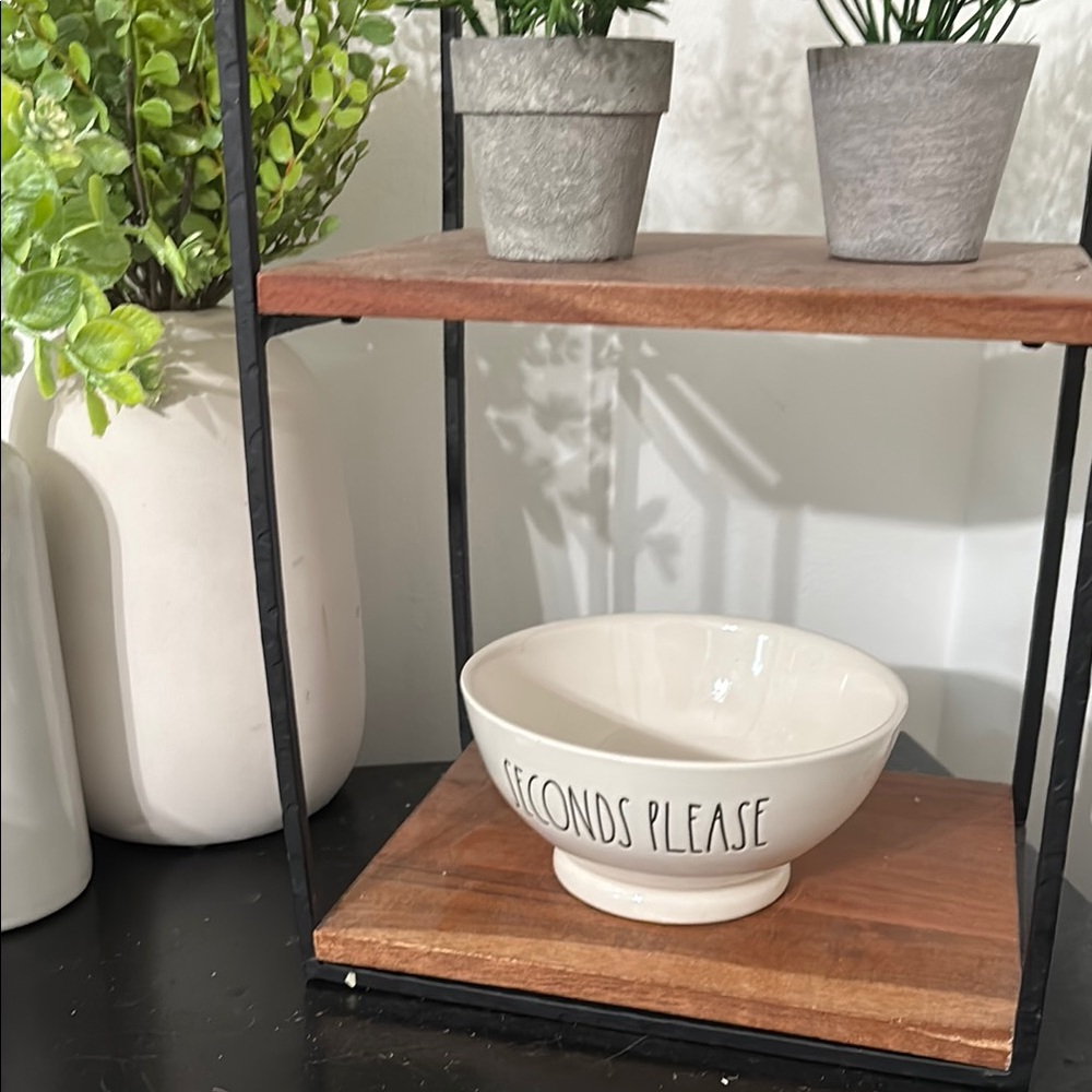 Rae Dunn Artisan Collection White Ceramic Bowl